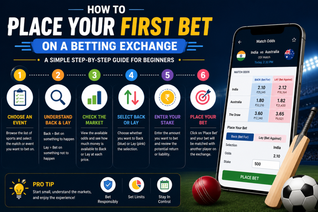 How to Place Your First Bet on a Betting Exchange